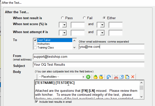 Test Generator Email Test Property