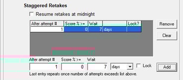 staggered-retakes