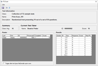 tgscan results